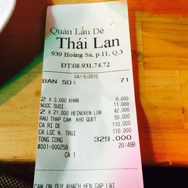 Tổng hợp- Quán Ăn Lẩu Dê Thái Lan - Hoàng Sa