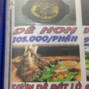 Thực đơn- Quán Ăn Lẩu Dê Toàn Trí - Nguyễn Hữu Thọ