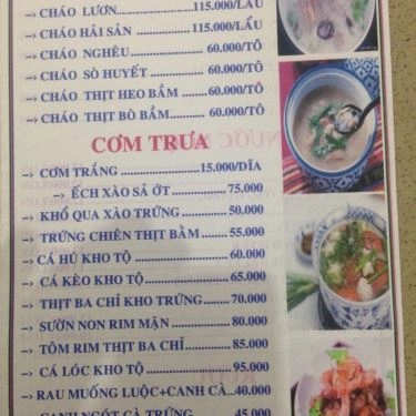 Thực đơn- Quán Ăn Lẩu Dê Toàn Trí - Nguyễn Hữu Thọ