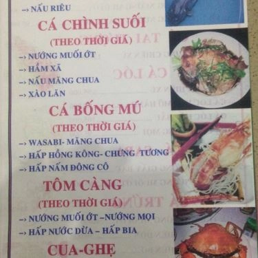 Thực đơn- Quán Ăn Lẩu Dê Toàn Trí - Nguyễn Hữu Thọ