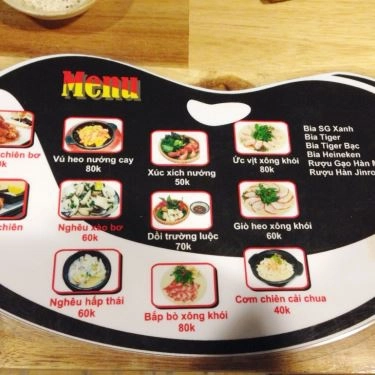 Thực đơn- Quán Ăn Lẩu Diệp JP