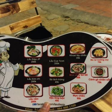 Thực đơn- Quán Ăn Lẩu Diệp JP