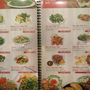 Thực đơn- Quán Ăn Lẩu Đức Trọc - Dịch Vọng Hậu