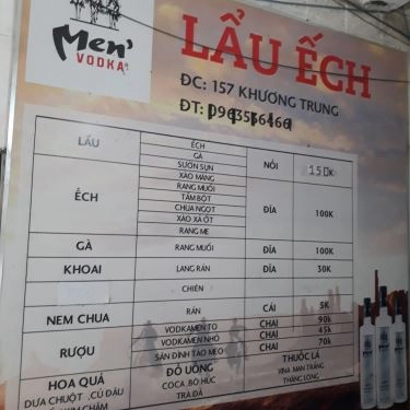 Tổng hợp- Quán Ăn Lẩu Ếch & Gà - Khương Trung
