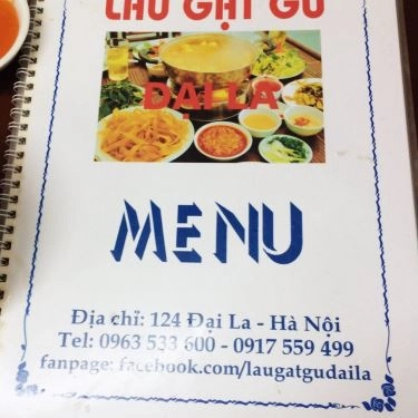 Thực đơn- Quán Ăn Lẩu Gật Gù - Đại La