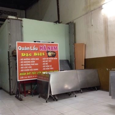 Thực đơn- Quán Ăn Lẩu Hà Nam - Quán Nhậu