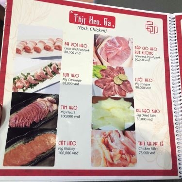 Thực đơn- Nhà Hàng Lẩu Hong Kong - Hotpot & Dimsum Town