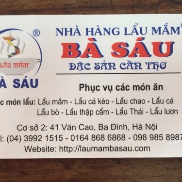 Tổng hợp- Nhà Hàng Lẩu Mắm Bà Sáu