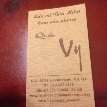 Tổng hợp- Quán Ăn Lẩu Mắm Quán Vy