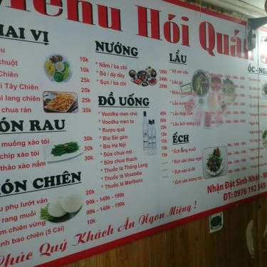 Thực đơn- Quán Ăn Lẩu Mẹt 39