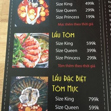 Tổng hợp- Quán Ăn Lẩu Mực King