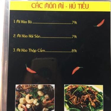 Thực đơn- Quán Ăn Lẩu Nung - Trương Vĩnh Ký