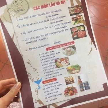 Thực đơn- Lẩu Nướng 9X - Hải Long