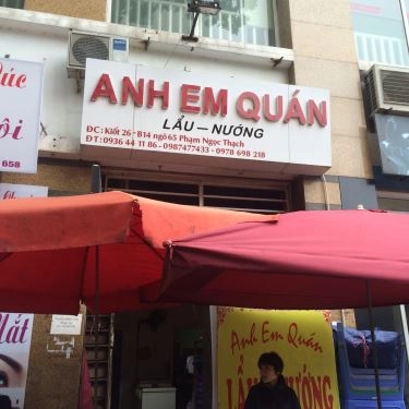 Tổng hợp- Quán Ăn Anh Em Quán - Lẩu Nướng