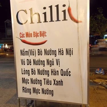 Tổng hợp- Quán Ăn Chilli - Lẩu Nướng Tự Chọn