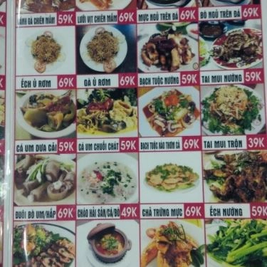 Thực đơn- Quán Ăn Lẩu Nướng Huế Ngon - Phạm Văn Đồng