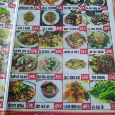 Thực đơn- Quán Ăn Lẩu Nướng Huế Ngon - Phạm Văn Đồng