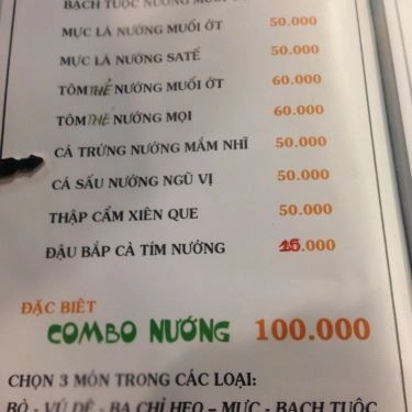 Thực đơn- Quán Ăn Lẩu & Nướng Leng Keng