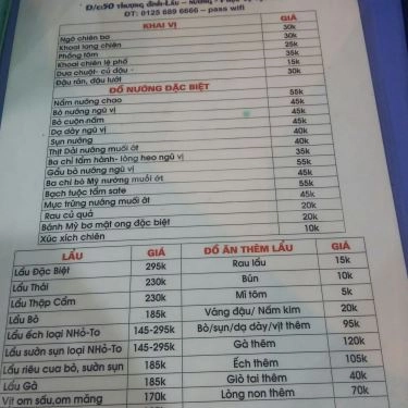Tất cả hình- Quán Ăn Lẩu Nướng Nam Định Quán