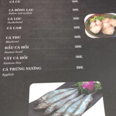 Thực đơn- Quán Ăn Lẩu Nướng Nhà Hường Phát