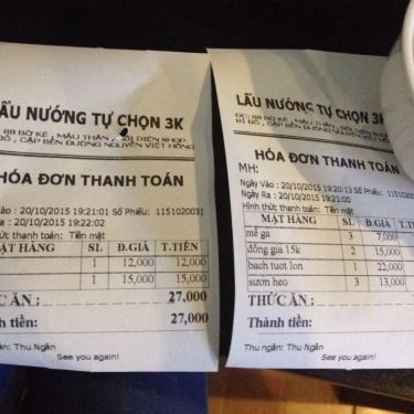 Tổng hợp- Quán Ăn Lẩu Nướng Tự Chọn 3k