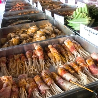 Món ăn- Quán Ăn Mon Mon- Lẩu & Nướng Tự Chọn Đồng Giá 5K