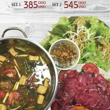 Thực đơn- Quán Ăn Lẩu Son - Vạn Phúc