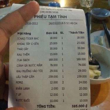 Tổng hợp- Quán Ăn Lẩu Tôm Càng Gò Vấp