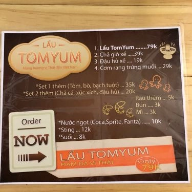 Tổng hợp- Quán Ăn Lẩu TomYum