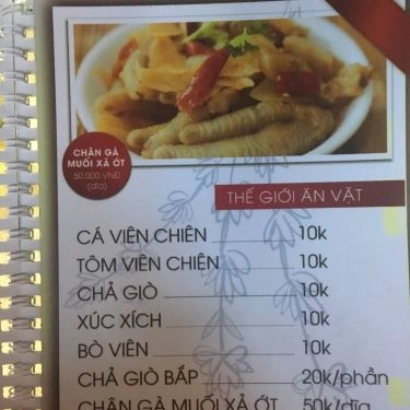 Thực đơn- Quán Ăn Lavender - Mì Cay & Trà Sữa