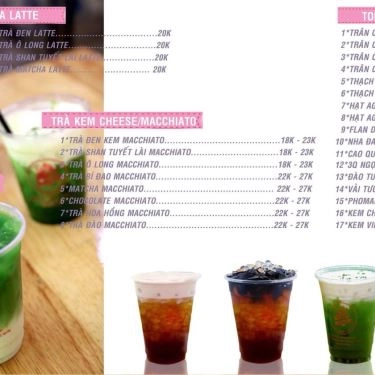 Thực đơn- Quán Ăn Leng Keng Cà Rem - Kem & Ăn Vặt