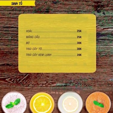 Thực đơn- Quán Ăn Leng Keng Cà Rem - Kem & Ăn Vặt