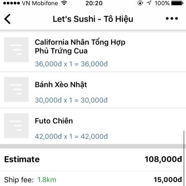Tất cả hình- Quán Ăn Let's Sushi - Tô Hiệu