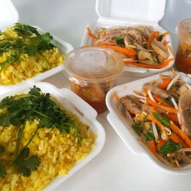 Món ăn- Quán Ăn Linh Chi - Cơm Gà