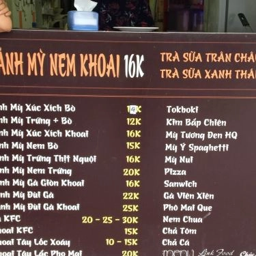 Thực đơn- Quán Ăn Link Food - Hoàng Đạo Thành