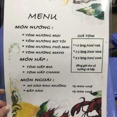 Thực đơn- Quán Ăn Lobster - Tôm Hùm Ngon - Đỗ Đức Dục