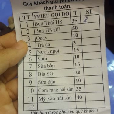 Tổng hợp- Quán Ăn Long Thủy - Bún Thái Hải Sản - Võ Thị Sáu