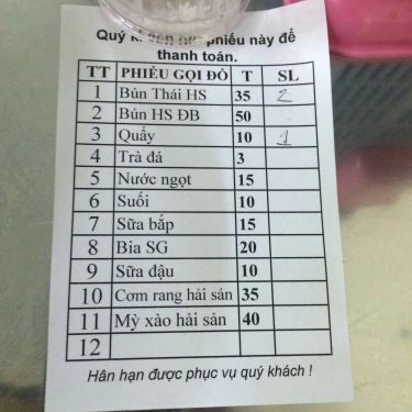 Tổng hợp- Quán Ăn Long Thủy - Bún Thái Hải Sản - Võ Thị Sáu