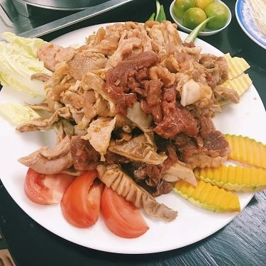 Món ăn- Quán Ăn Long Vũ Quán - Nầm Bò Nướng