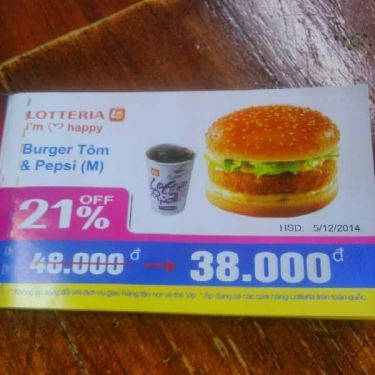 Tổng hợp- Nhà Hàng Lotteria - Nguyễn Tất Thành