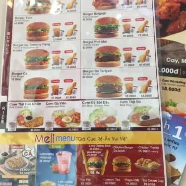 Thực đơn- Lotteria - Vincom Hạ Long