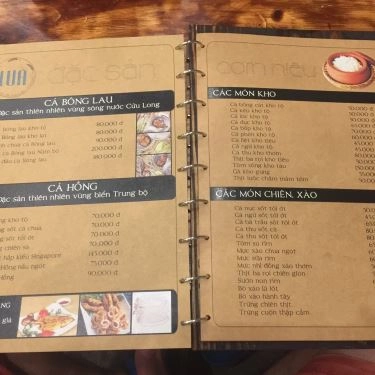 Thực đơn- Quán Ăn Lúa - Cơm Niêu & Cơm Vắt Món Việt