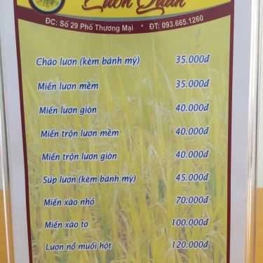 Thực đơn- Lươn Quán - Đặc Sản Xứ Nghệ