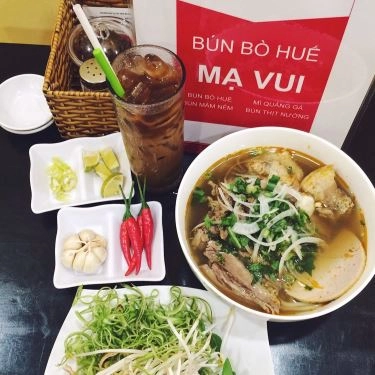 Món ăn- Quán Ăn Mạ Vui - Bún Bò Huế