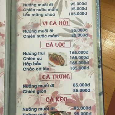 Thực đơn- Mai Ghé Nữa - Quán Ăn Hải Sản