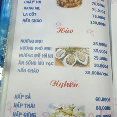 Thực đơn- Quán Ăn Mai Ghé Nữa - Món Nướng