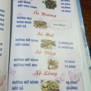 Thực đơn- Quán Ăn Mai Ghé Nữa - Món Nướng