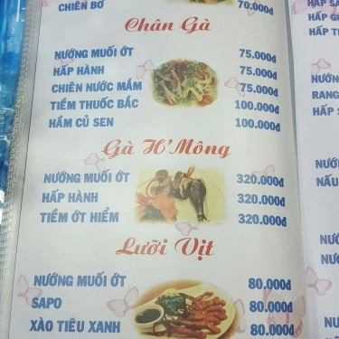 Thực đơn- Quán Ăn Mai Ghé Nữa - Món Nướng