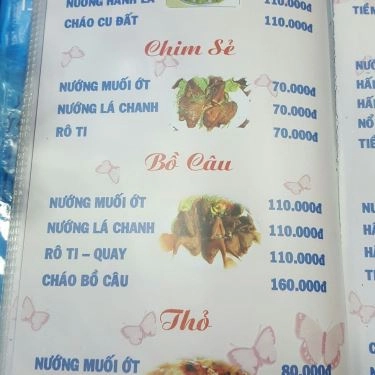 Thực đơn- Quán Ăn Mai Ghé Nữa - Món Nướng