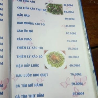 Thực đơn- Quán Ăn Mai Ghé Nữa - Món Nướng